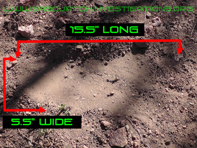 Sasquatch Footprint Picture WTDFP