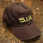 Distressed Black Bigfoot Hat