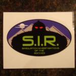 Sticker - Oval S.I.R. Logo