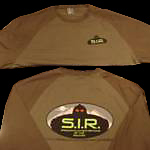 Heathered Army Long Sleeve Bigfoot T Shirt Heathered Army Long Sleeve Bigfoot T Shirt