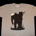 Gray Bigfoot T Shirt
